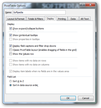 OLAP PivotTable Extensions  screenshot 7