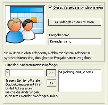 OLCalendarSync screenshot