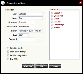 Ole IRC Client screenshot 4