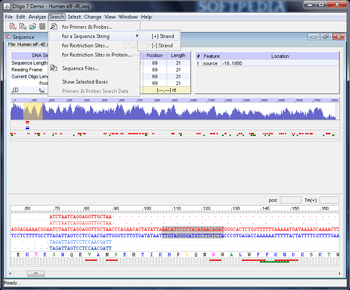 Oligo screenshot 8