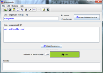 OligoLocator screenshot