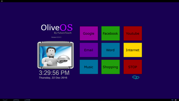 Oliver OS Desktop screenshot