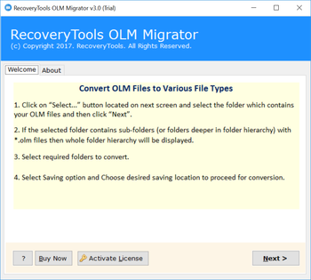 OLM Migrator screenshot 4