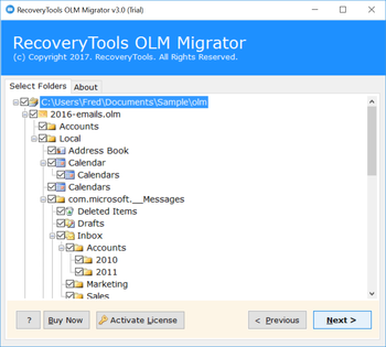 OLM Migrator screenshot 6