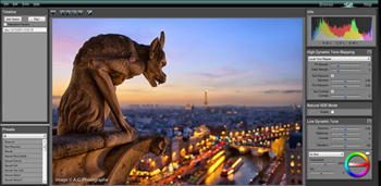 Oloneo HDRengine screenshot
