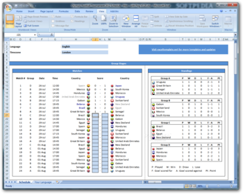 Olympic Football Tournament Schedule - Men screenshot
