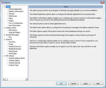 Omea Pro (formerly JetBrains Omea) screenshot 2