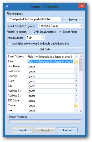 OMID SOFT Email Director Classic Edition screenshot 11