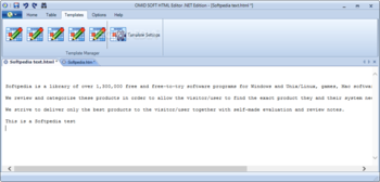 OMID SOFT HTML Editor .NET Edition screenshot 3