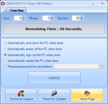 OMID SOFT PC Timer .NET Edition screenshot