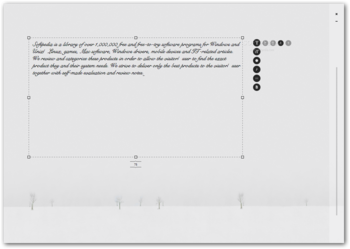 OmmWriter DÄna I screenshot
