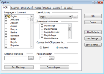 OmniPage Professional screenshot 5