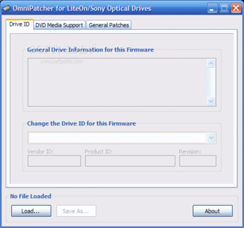 OmniPatcher for LiteOn/Sony Optical Drives screenshot