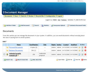 Omnistar Document Manager screenshot 2