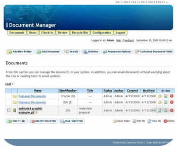 Omnistar Document Manager screenshot 3