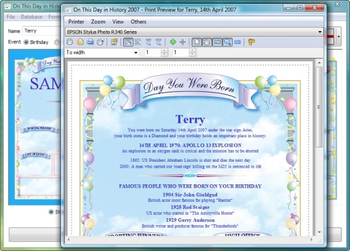 On This Day in History 2012 screenshot