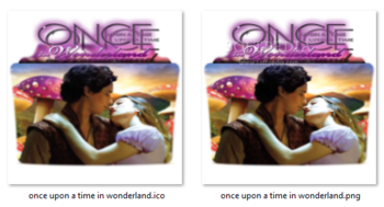 Once upon a Time in Wonderland - Folder icon screenshot