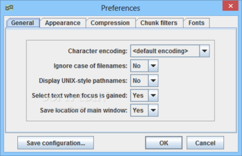 Onda lossless audio compressor Portable screenshot 2