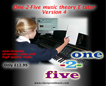 One-2-Five Music Theory E-tutor screenshot