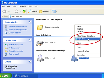 One-click CD/DVD Copy screenshot