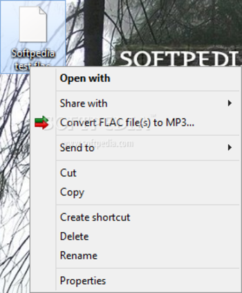 One-click FLAC to MP3 Converter screenshot