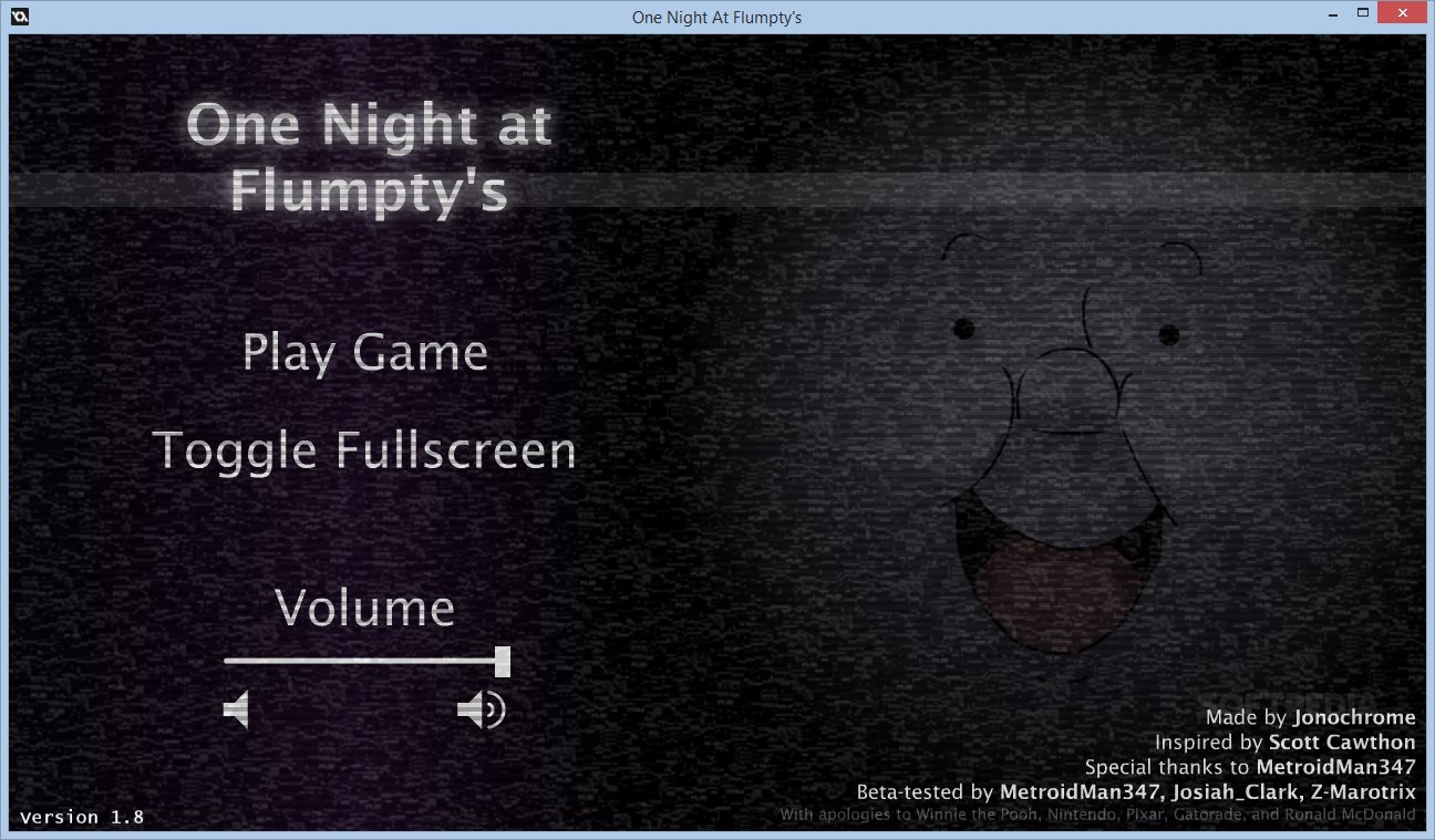 One Night At Flumpty's Game Free Download
