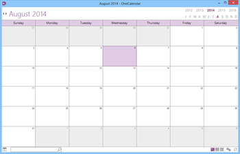 OneCalendar screenshot