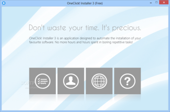 OneClick! Installer screenshot