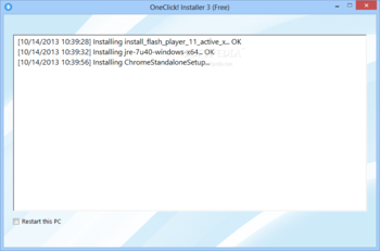 OneClick! Installer screenshot 3