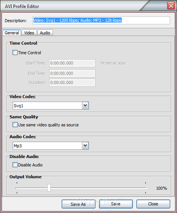 OneClick Video Converter screenshot 2