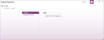 OneNote Diagnostics screenshot 5