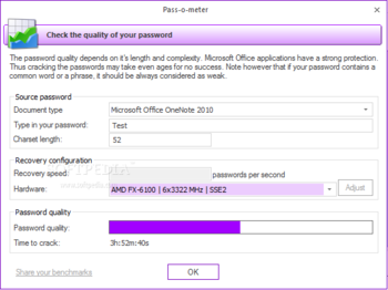 OneNote Password Recovery screenshot 12