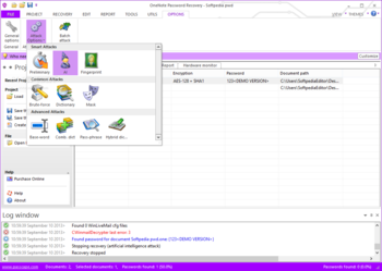 OneNote Password Recovery screenshot 5