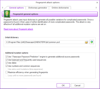 OneNote Password Recovery screenshot 8