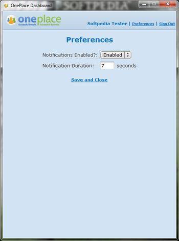 OnePlace Dashboard screenshot 3