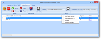 OneStop Video Converter Basic screenshot