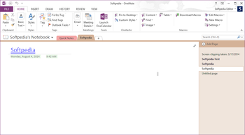 Onetastic for Microsoft OneNote screenshot
