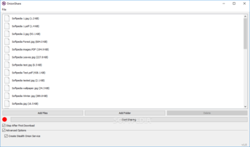 OnionShare screenshot