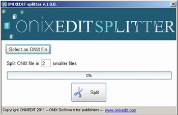 Onixedit Splitter screenshot