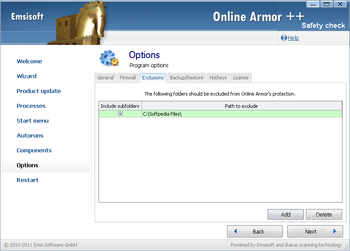 Online Armor ++ [DISCONTINUED] screenshot 7