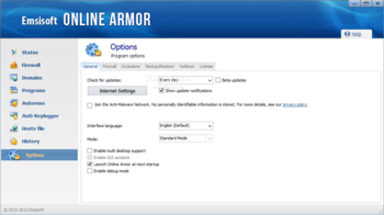 Online Armor Free screenshot 10