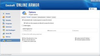 Online Armor Free screenshot 11