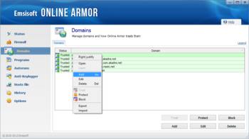 Online Armor Free screenshot 4