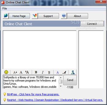 Online Chat Client screenshot