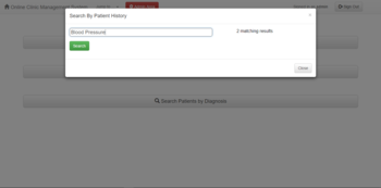 Online Clinic Management System screenshot 4