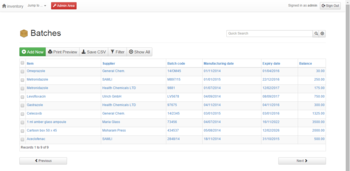 Online Inventory Manager screenshot 3