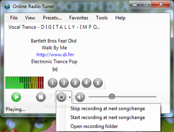 Online Radio Tuner screenshot 2