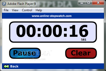 online-stopwatch screenshot 2