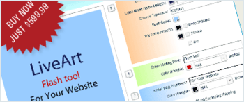 Online T-Shirt Design Software-LiveArt screenshot