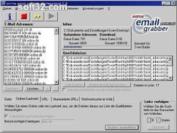 onl!ne email grabber professional screenshot